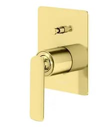 Душова система прихованного монтажу Kohlman Experience Gold + Box прихованого монтажу QW210EGDQ30, Золотий - мініатюра 9