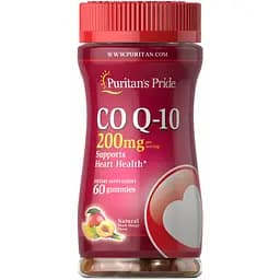 Коензим Puritan's Pride Q-Sorb Co Q-10 200 mg Peach Mango 60 цукерок