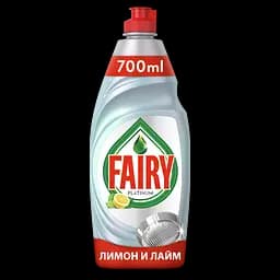 Засіб для миття посуду Fairy Platinum Лимон та лайм, 700мл - мініатюра 2