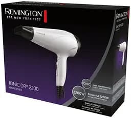 Фен D3194, White/Black, 2200W Remington teh0019616 - мініатюра 8