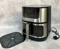 Аерофритюрниця сенсорна Gold Diamond TK-003010 8 л безмасляна повітряна 4000 Вт Чорний - мініатюра 4