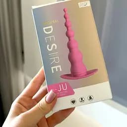 Анальна пробка з вібрацією масажер простати