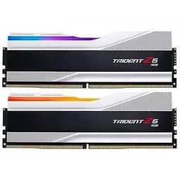 Модуль пам'яті G.Skill DDR5 64GB (2x32) Trident Z5 6000Mhz RGB Silver (F5-6000J3238G32GX2-TZ5RS)