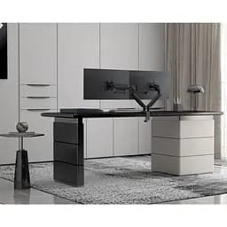 Кріплення для монітора Anda Seat Stealth II Duo 17''-32'' настільне Black & White (AD-W-A6D-2S-BW) - мініатюра 11