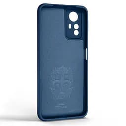 Силиконовый чехол для Xiaomi Redmi Note 12S 4G, Icon Ring, синий, панель-накладка, с кольцом-подставкой на 360°, противоударный, возможность использования магнитных держателей, ArmorStandart (ARM68811) - мініатюра 2