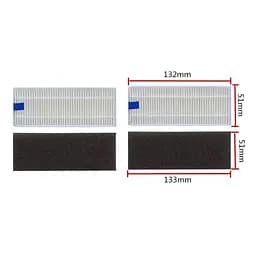 Фильтры для робота-пылесоса ROWENTA Tefal X-plorer Series 20 40 45 50 / Serie 75 ( RR7687WH ) 130Ai / 2 шт.