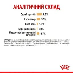 Набір: Вологий корм для дорослих собак породи Померанський шпіц Royal Canin Pomeranian Loaf 1.02 кг (12 шт. х 85 г) - мініатюра 4