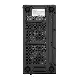 Корпус 2E Credo Metal V350B без БР 1xUSB3.0 1х USB 2.0 1xUSB Type-C 3x120мм VGA 350мм LCS ready mATX чорний - мініатюра 4