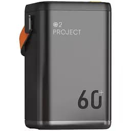 Повербанк O2 Project YT-2030b великої ємності з швидкою зарядкою Type C 60000 mAh 36W