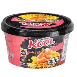 Лапша быстрого приготовления Cung Dinh Kool Cheese Salted Egg 91 г
