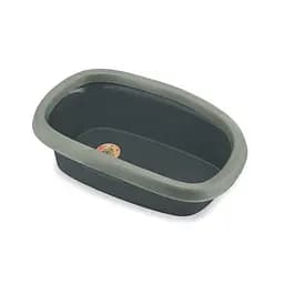 Stefanplast Sprint Green Line -ЭКО-туалет открытый с гигиеническим ободком для котов 31x43x14 см
