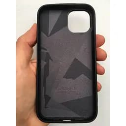 Оригінальний шкіряний чохол Decoded Leather Case MagSafe для Apple iPhone 13 (6.1") Black - мініатюра 9