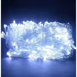 Гірлянда різдвяна Водоспад 3х1.5м на 320 світлодіодів LED гірлянда для прикраси будинків від мережі Біла