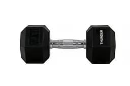 Гантель шестигранная Thunder 12,5 кг (HEXAGONAL-DUMBBELLS-12,5K)