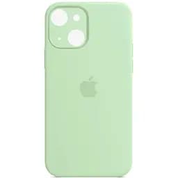 Чехол Silicone Case Full Camera Protective AA для Apple iPhone 13 6.1" Зелений / Pistachio