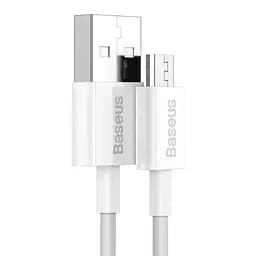 Кабель Baseus Superior Series Fast Charging Data Cable USB to Micro 2A 1 м Білий - мініатюра 2