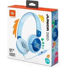 Бездротові навушники дитячі JBL Junior 320BT (JBLJR320BTBLU) блакитні - мініатюра 8