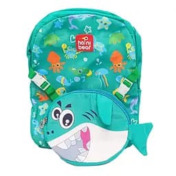 Рюкзак детский "Shark" T2625 застежка-молния, 1 отделение Зеленый