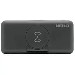 Павербанк Nebo 10K Powerbank w/ Kickstand & wWreless Charging, 10 000 mAh Темно-сірий - мініатюра 2
