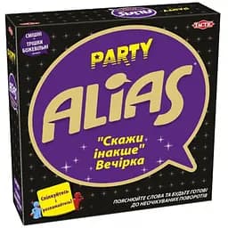 Настольная игра Tactic Пати Алиас (Алиас для вечеринок, Скажи иначе, Party Alias) (укр.) (58138)