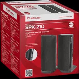 Акустика Defender SPK-210 2.O, 2x2 W, 220V (65210) (6040315) - мініатюра 2