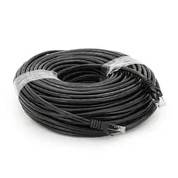 Патч-корд литий Ritar, UTP, RJ45, Cat.6, 40m, чорний, Cu (мідь) - мініатюра 2