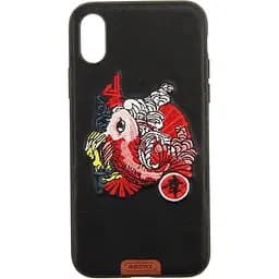 Чохол-накладка Remax Stitch Series Case Apple iPhone X Koi Fish