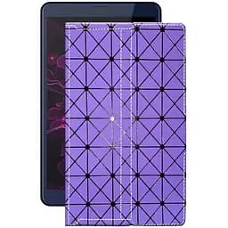 Чохол StatusCASE з екошкіри для планшету Nomi Ultra 4 10 C101014 Фіолетовий ромб