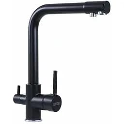 Змішувач для кухні під осмос Platinum чорний KT 14 Чорний