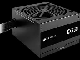 Блок живлення Corsair CX750 750W 80+ Bronze Black (CP-9020279-EU)