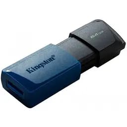 USB флеш-накопичувач Kingston DataTraveler Exodia M 64GB USB-A 3.2 Gen 1 Black/Blue (DTXM/64GB) [76430] - мініатюра 5