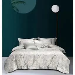 Комплект постільної білизни Soho Memoria Rosy Olive Євро 200x230 см оливковий (A130082)