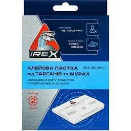 Пастка від тарганів та мурах IREX клейова 2 шт.
