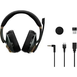 Ігрова гарнітура - бездротові навушники Epos H3Pro Hybrid Racing Green Wireless Gaming Headset - мініатюра 4