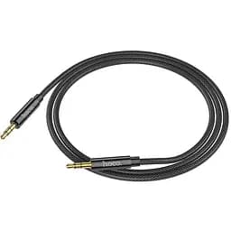 Кабель AUX Hoco UPA19 3.5 мм M - 3.5 мм M 1 м черный