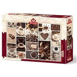 Пазл Art Puzzle Кавові зерна колаж 1000 ел. (5233)
