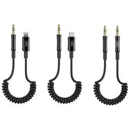 Аудиоадаптер XO NB-R255B Type-C to 3.5 мм Черный