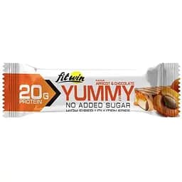 Батончик FitWin YUMMY Bar 36% no added sugar, 55 грам - Абрикос-шоколад