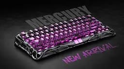 GravaStar Клавіатура механічна Mercury V75 Lite 75keys, Blackcore, USB-A, Transparent Black - мініатюра 10