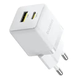 МЗП Baseus Palm Fast Charger 20W (1USB-A/1C) (P10111608) Moon White - мініатюра 3