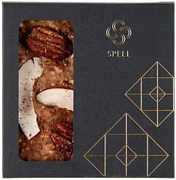 Шоколад Spell чорний з карамеллю, пеканом і кокосом 100 г
