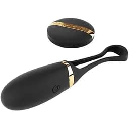 Віброяйце Dorcel Secret Delight Gold з пультом ДК з турборежимом та голосовим управлінням