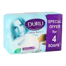 Косметическое мыло Duru Skin Care, с молочным протеином, 260 г (4 шт. х 65 г)