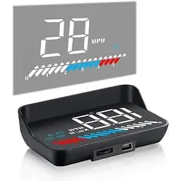 Проекционный дисплей NikoMaku M7 OBD2 GPS Head Up M7 OBD2 GPS совместим с тахометром
