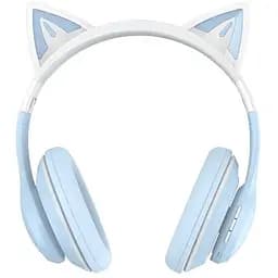 Навушники XO BE38 Cats Ear Blue - мініатюра 3