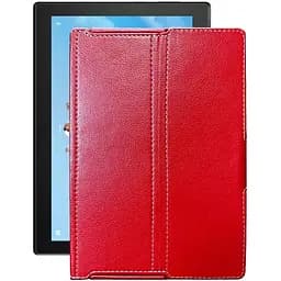 Чехол StatusCASE из экокожи для планшета Lenovo Tab 4 10 Plus Красный