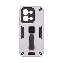 Чехол для Xiaomi Redmi 15C 4G Poco C85 4G, Proover, серый, с подставкой и магнитом, противоударный, ударопрочный, бронированный, панель-накладка, защита всего корпуса, термополиуретан (TPU) + поликарбонат (PC), ArmorStandart (ARM86724)