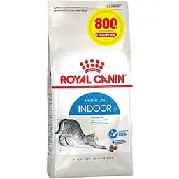 Сухий корм для домашніх котів Royal Canin Indoor з птицею 3.2 кг + 800 г