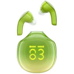 Навушники бездротові Acefast TWS T9 вакуумні зелені