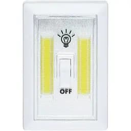 Светодиодный WD PL 601 COB светильник в виде выключателя на батарейках